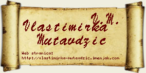 Vlastimirka Mutavdžić vizit kartica
